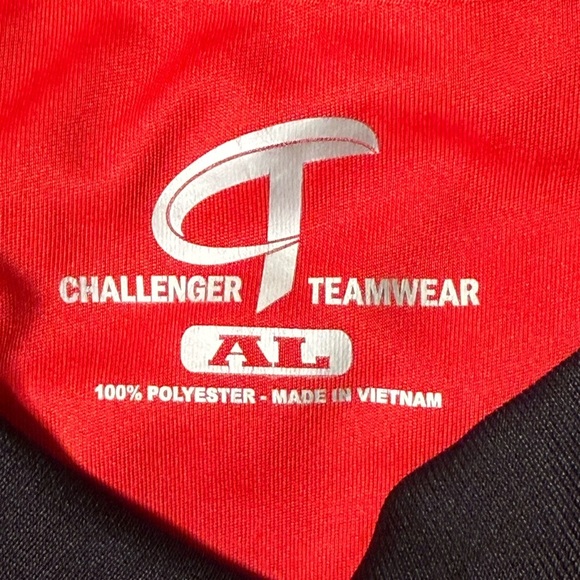 Challenger teamwear Red Soccer Plus Goalkeeper Jersey size AL - Picture 3 of 5